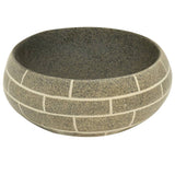 Countertop Basin Multicolour Oval 59x40x15 cm Ceramic 155090