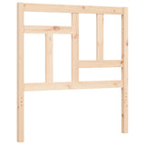 Bed Frame without Mattress Single Solid Wood 3194926