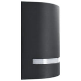 Outdoor Wall Lights 2 pcs 35 W Black Half-round 45648