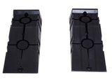 2 Pieces Car Ramps Heavy Duty 2.5 Ton Motorhome Levelling Ramps, Plastic Garage Workshop Car Lift, T3398P349492