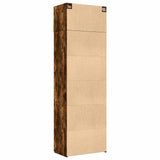 Storage Cabinet Smoked Oak 70x42.5x225 cm Engineered Wood 3281333