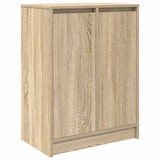 Shoe Cabinet Sonoma Oak 57x34x76 cm Engineered Wood 861870