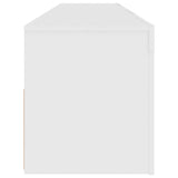 TV Cabinet with LED Lights White 120x35x40 cm 804355