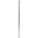 Fence Posts 3 pcs Aluminium 185 cm 49077