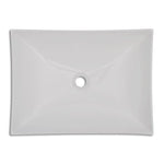 Bathroom Ceramic Porcelain Sink Art Basin White High Gloss 140700