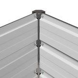 Raised Garden Bed Anthracite 480 x 40 x 24 cm cold-rolled steel 8006367