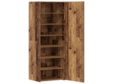 Highboard 2 pcs Old Wood 50 x 42.5 x 185 cm 3365585