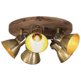 Ceiling Lamp 25 W Antique Brass 50x50x25 cm E27 371830