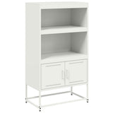 Highboard White 68.5x38.5x123.5 cm Steel 846505