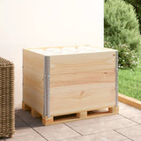 Pallet Collars 3 pcs 60x80 cm Solid Pine Wood 310049