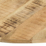 ZNTS Table Top Solid Mango Wood Round 15-16 mm 70 cm 286002