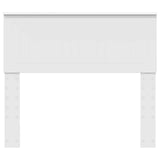 Headboard Gloss White Engineered wood 888456