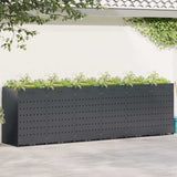Wheelie Bin Storage for 6 Bins Anthracite 408 x 77.5 x 121.5 cm 3394747