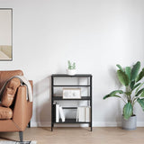 Bookshelf Black Oak 60 x 29.5 x 81 cm Engineered Wood 883916