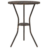 Garden Bistro Set 3 pcs Bronze Aluminium 42002382