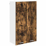 Hanging Cabinet Smoked Oak 60 x 31 x 100 cm Engineered Wood 884358