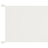 Vertical Awning White 140x420 cm Oxford Fabric 148166