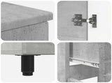 Bathroom Vanity Unit Concrete Grey 60 x 35 x 80 cm 889418