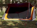 Camping Tent 2-Person Grey and Orange Waterproof 94531