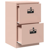 File Cabinet Pink 45.5 x 42 x 74.5 cm Cold-Rolled Steel 891611
