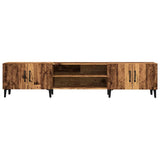 TV Cabinet Old Wood 180x31.5x40 cm Engineered Wood 857143