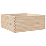 Garden Planter 110x110x46 cm Solid Wood Pine 3282434