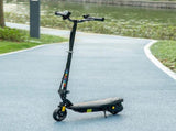 Foldable Electric Scooter, with LED Headlight, for Ages 7-14 Years - Black T3398P347578