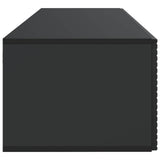 Wall-Mounted TV Cabinet Black 98 x 41 x 30 cm Engineered Wood 898696