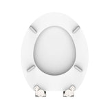 ZNTS SCHÜTTE Toilet Seat WHITE Wood Core 429412