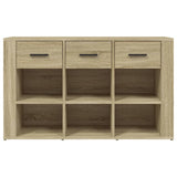 Sideboard Sonoma Oak 100x30x59.5 cm Engineered Wood 821007