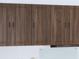 Dishwasher Panel Kalmar Brown Oak 40 x 31 x 100 cm 884771