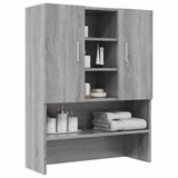 Washing Machine Cabinet Grey Sonoma 70.5x25.5x90 cm 815946