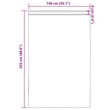 Voile Curtains with Rod Pockets 2 pcs White 4102243