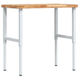 Workbench 100x60x cm Solid Wood Acacia Rectangular 3309715