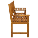 Garden bench 158 x 55 x 89 cm Solid Acacia Wood Natural 42034671