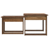 Coffee Table Set 2 pcs Old Wood Engineered Wood 8000130