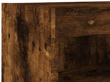 TV Cabinets with LED Lights 2 pcs Smoked Oak 80x30x30 cm 837150