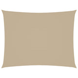 Sunshade Sail Oxford Fabric Rectangular 2.5x4 m Beige 135152