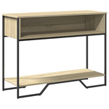 Console Table Sonoma Oak 100x35x74.5 cm Engineered Wood 848530