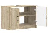 Bathroom Sink Cabinet UTRECHT Sonoma Oak 59.5 x 31.5x 59 cm 897667