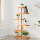Flower Stand 75x25x140.5 cm Solid Wood Fir 362866