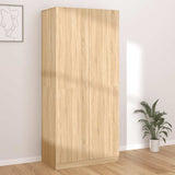 Wardrobe Sonoma Oak 90x52x200 cm Engineered Wood 800633