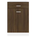 Drawer Bottom Cabinet Lyon Brown Oak 50x46x81.5 cm Engineered Wood 815575