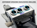 Wood Jig Pocket Hole Kit 12-33MM Drill Guide Carpentry Tool Woodworking Puncher 66990448