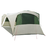 Family Tent with Rainfly Water-resistant 6-Person Green 42042250