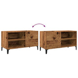 Record Cabinet Old Wood 84.5x38x48 cm Engineered Wood 857165