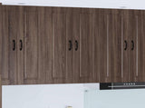 Wall Cabinet PORTO Brown Oak 60 x 31 x 100 cm Engineered Wood 885492