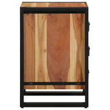 Bedside Cabinet Brown 40 x 40 x 59 cm Solid Acacia Wood 4102731