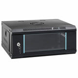 Network Cabinet with Storage Black 53 x 35 x 21 cm Steel 42017643