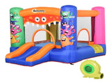 Bouncy Castle Inflatable Basket Trampoline Slide Monster Design 180 x 250 x 175 T3398P347540